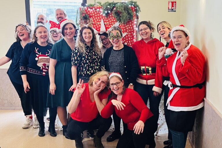 🤩 Fête de fin d’année chaleureuse et festive pour plusieurs patients de psychiatrie adulte 🤩