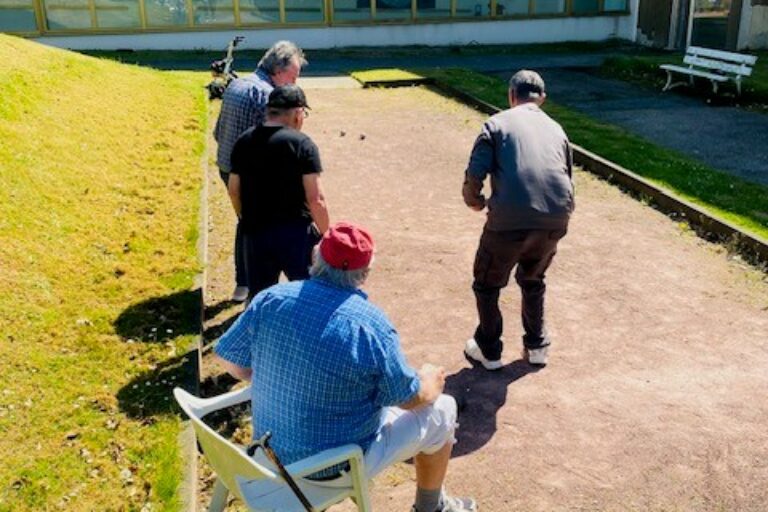 La Pétanque fait son grand retour à la Résidence !
