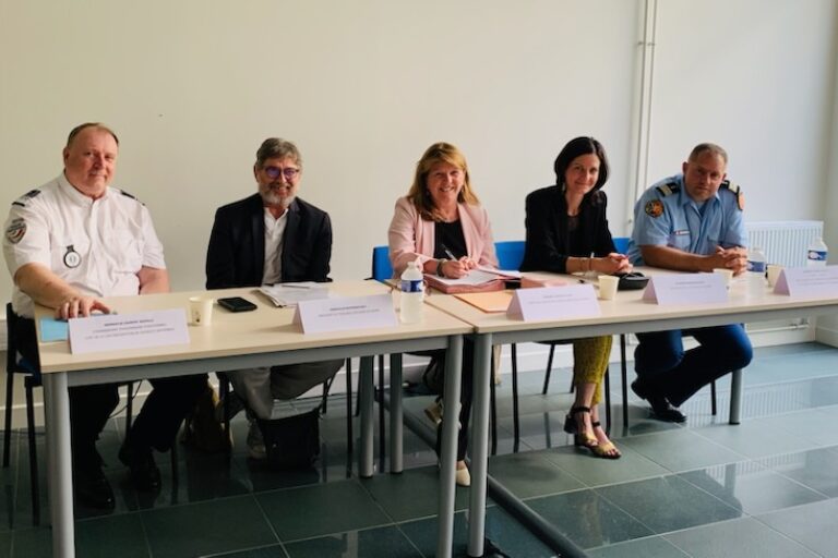 📝 Signature de la convention « Santé – Sécurité – Justice » 📝