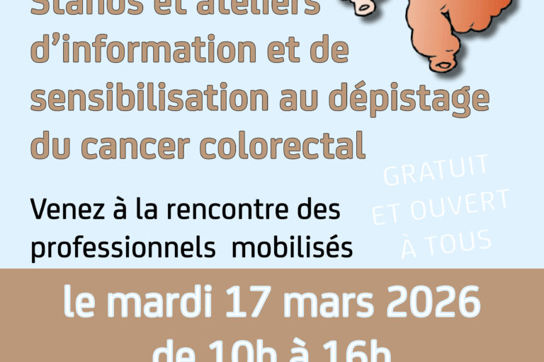 🔵 Mars bleu 2026 : Mobilisons nous contre le cancer colorectal ! 🔵