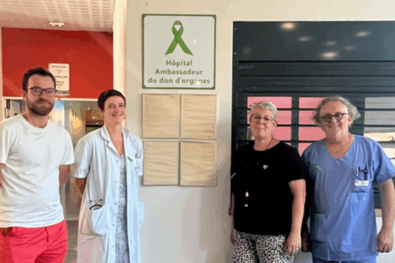 🟢 Le 22 juin, le Centre Hospitalier de Dieppe devient « Hôpital ambassadeur du don d&rsquo;organes » (et de tissus) 🟢